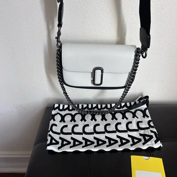 NWOT Marc Jacobs The J Mini Leather Colorblock Handbag - Picture 4 of 17